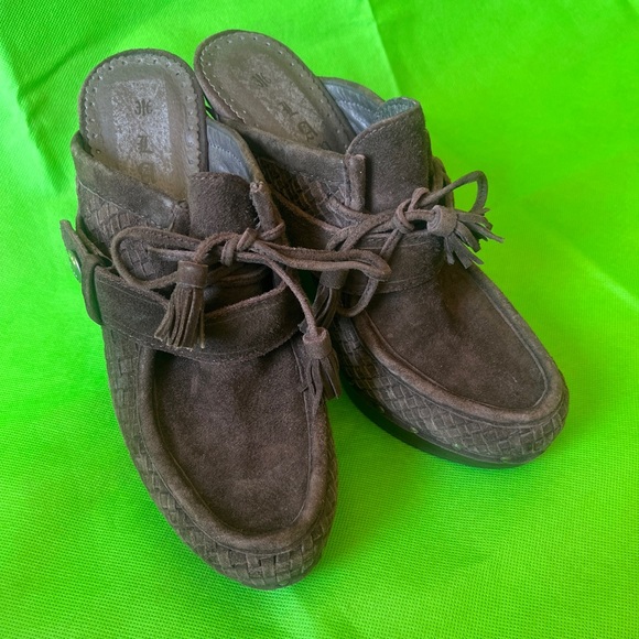 LAMB by Gwen Stefani wedge clog heel - Picture 2 of 5